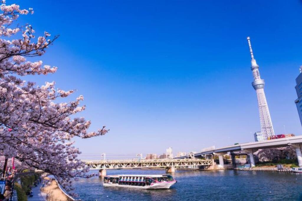 Apartmán *301 Oshiage Sta 3Mins Walk! Wi-Fi Elevator Prefektura Tokio Exteriér fotografie