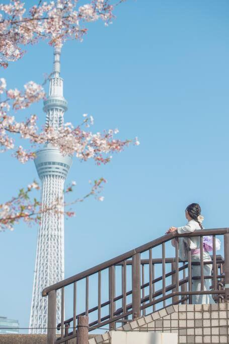 Apartmán *301 Oshiage Sta 3Mins Walk! Wi-Fi Elevator Prefektura Tokio Exteriér fotografie